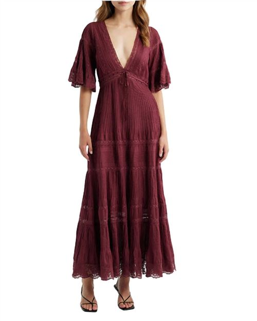 Marlowe Dress In Spiced Berry
