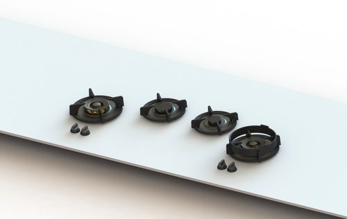 Pitt Cooking Drum Professional Edition 45" Natural Gas Drop-In Cooktop DRUM4PTNG