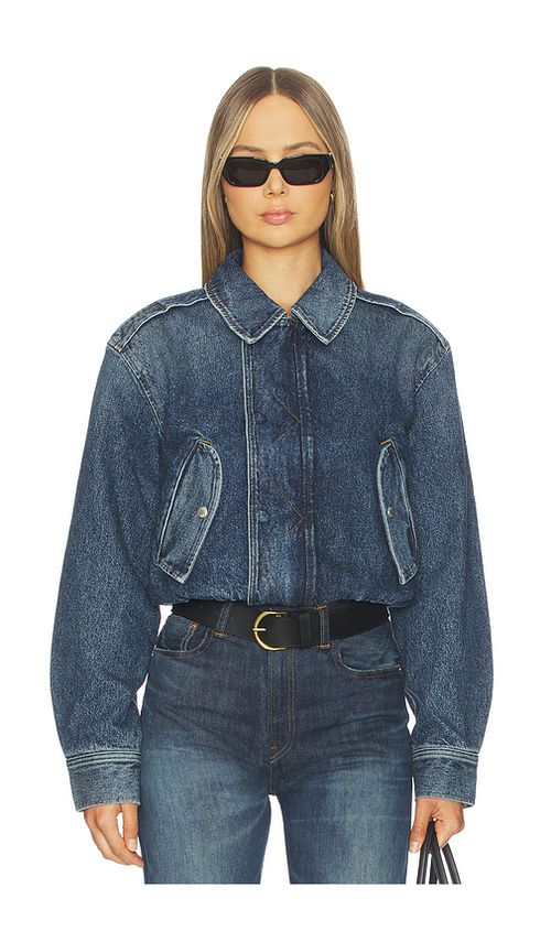 AGOLDE Shane Jacket in Blue. - L also in M, S