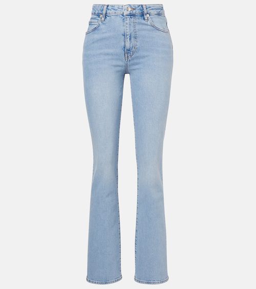 Ruler high-rise straight jeans