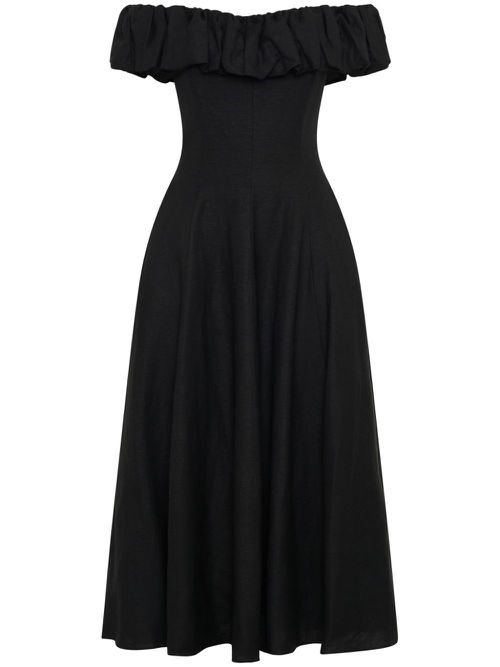 Yara midi dress - Black