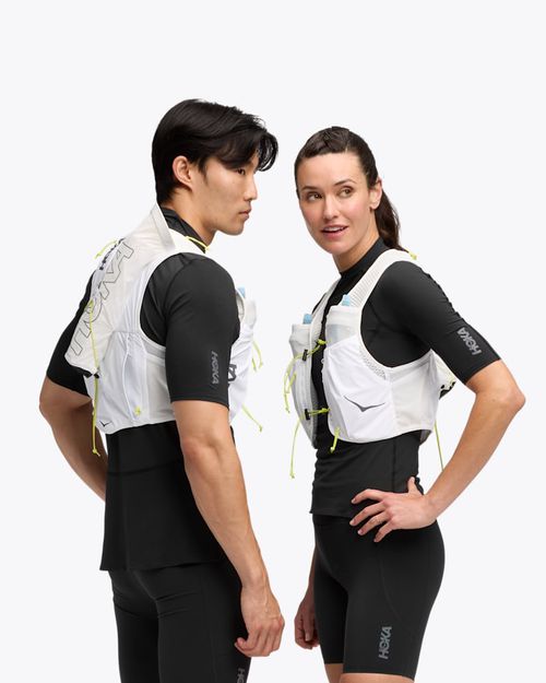 HOKA Trail Run Vest 10L Hiking Shoes in White