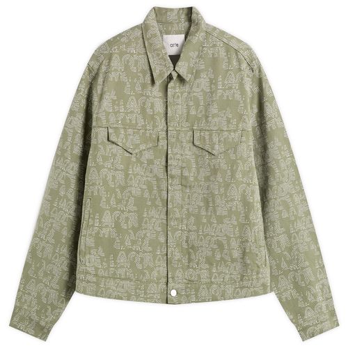 Men's Allover Men's Jacket Green