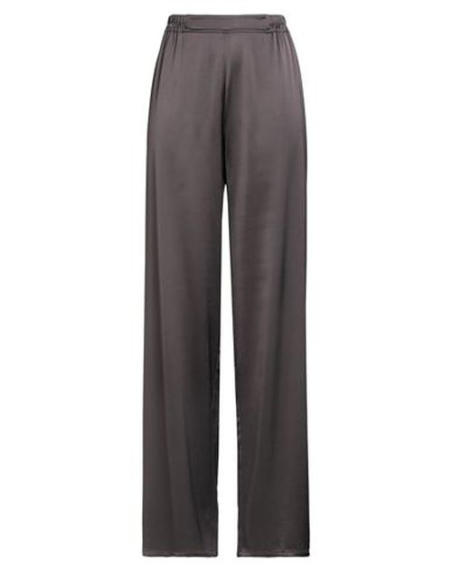 Woman Pants Dark brown Size 4 Viscose, Wool