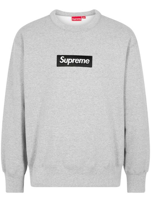 Box Logo crewneck sweatshirt - Grey