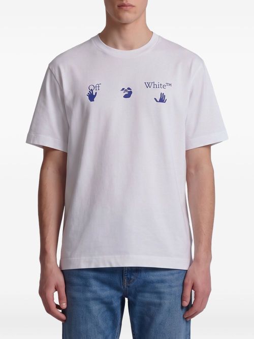 Logo-Embroidered T-Shirt — White