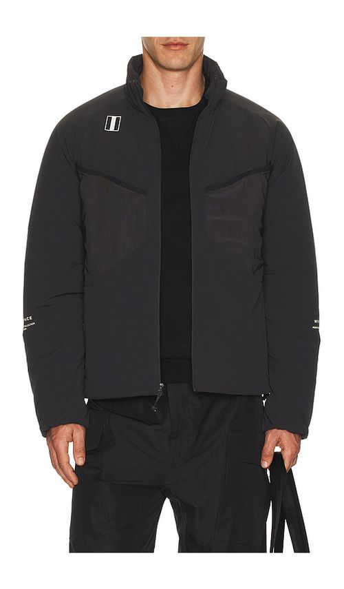Whitespace Insulated Midlayer Cargo Jacket in Phantom. S also in L, M, XL/1X