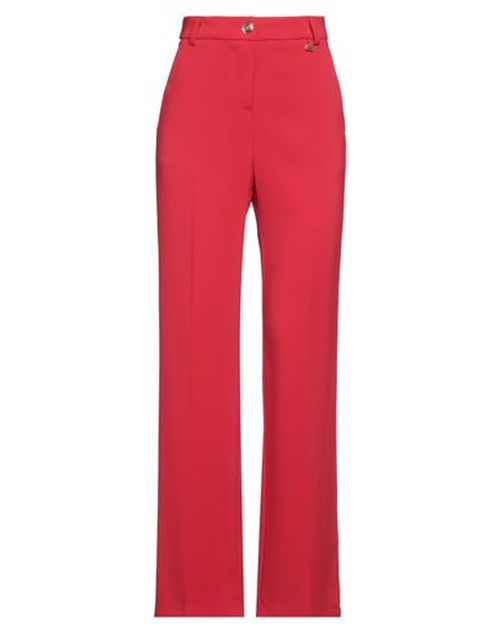 Woman Pants Red Size 2 Polyester, Elastane