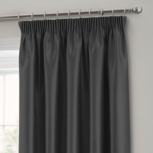 Intimates Faux Silk Pencil Pleat Curtains