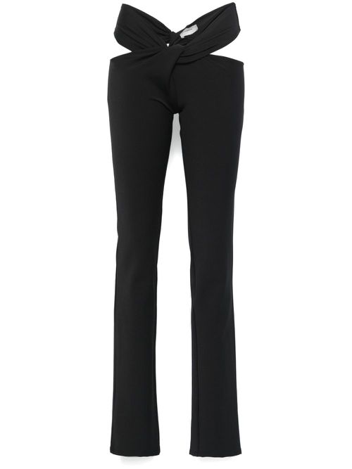 X Puma cut-out trousers - Black