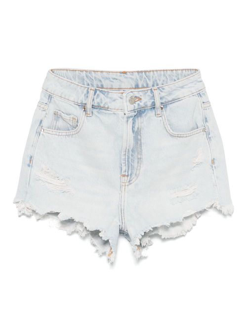 LIU JO distressed shorts - Blue