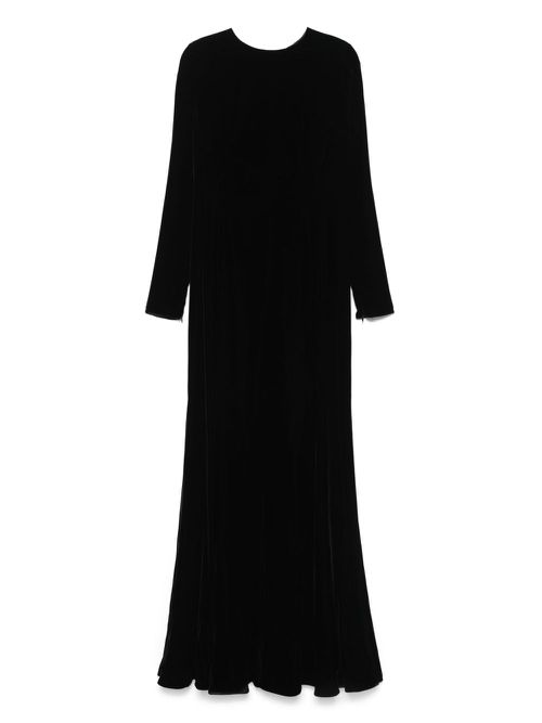 Dolce & Gabbana velvet maxi dress - Black