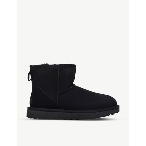 Womens Black Classic ll Mini Sheepskin Boots