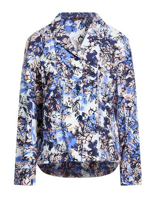 Up To Date Woman Jacket Light blue Size 10 Nylon, Elastane