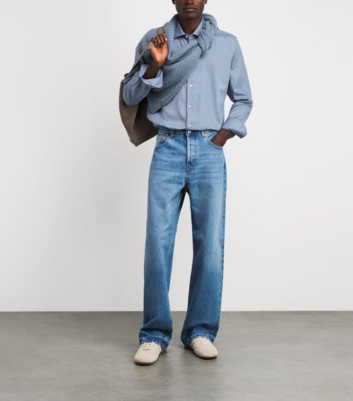 Cotton-Lyocell Santini Shirt
