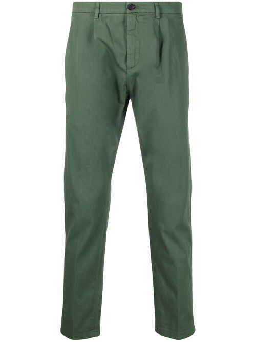 Slim-cut chinos - Green