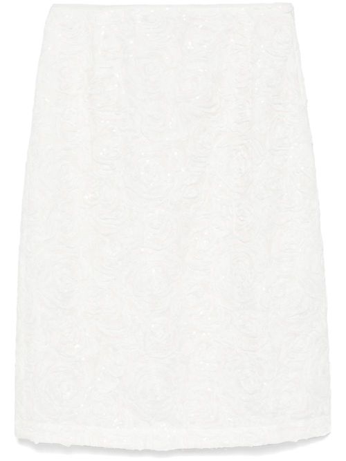 Samina midi skirt - White