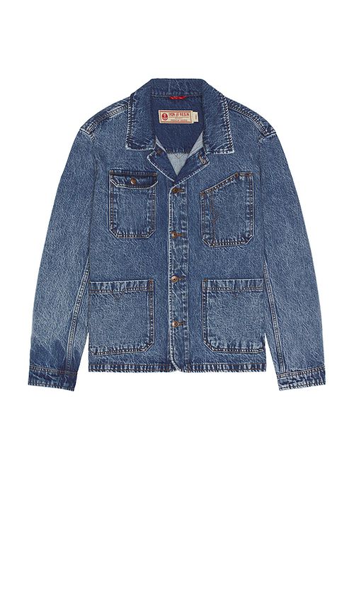 Iron & Resin Kettle Denim Jacket in Blue. XL/1X also in L