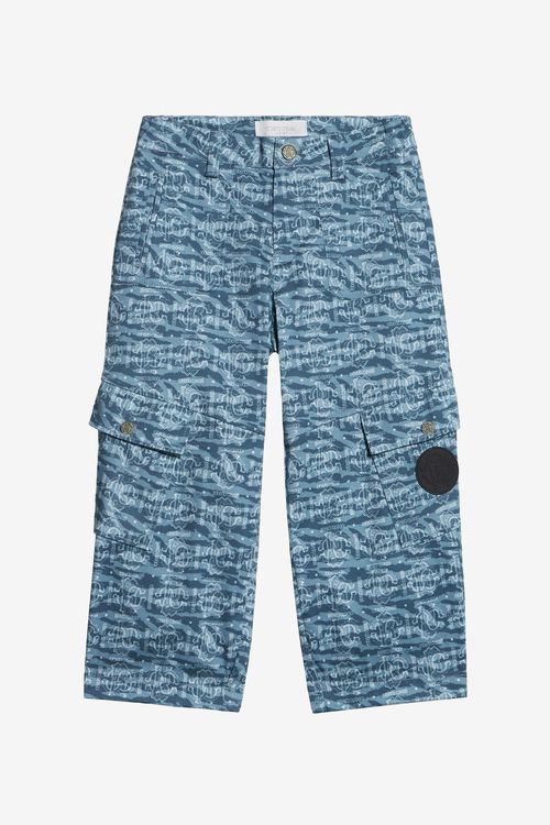 Pants With All-over Branded Print - Male Boys (4