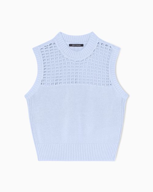 Fine Knit Cotton Top
