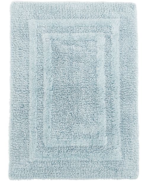 "100% Cotton Reversible Bath Rug, 27"" x 48"", Exclusively at Macy's - Cloud"