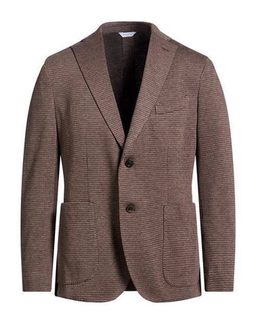 Man Blazer Sand Size 42 Cotton, Elastane