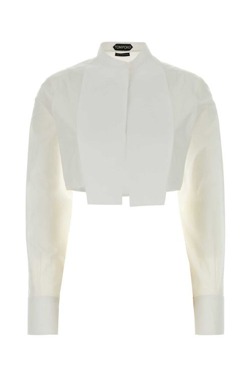 Cotton Poplin Shirt — White