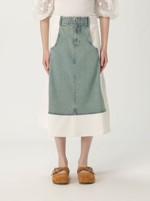 Skirt Woman color Blue