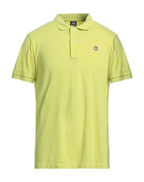 Man Polo shirt Lime green Size S Cotton