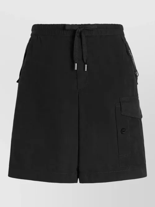 Dolce&Gabbana - utility shorts cargo pockets button detai