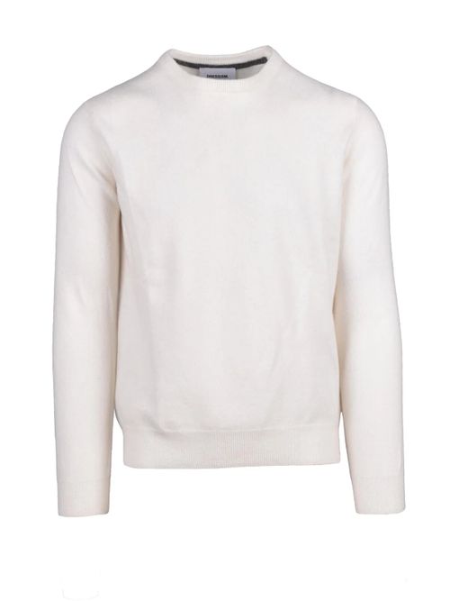 Merino Wool Crewneck Sweater with Minimalist Design
