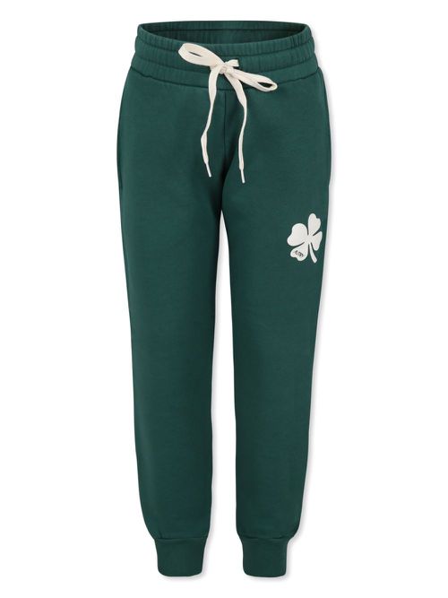Logo-print track trousers - Green