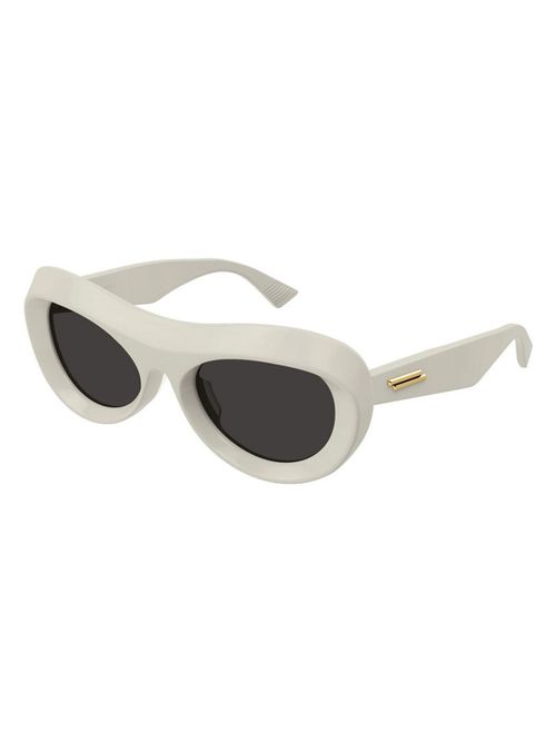 Women's Bottega Veneta Bv1284S 003 Sunglasses in White | Size 54 | BV1284S Color 003