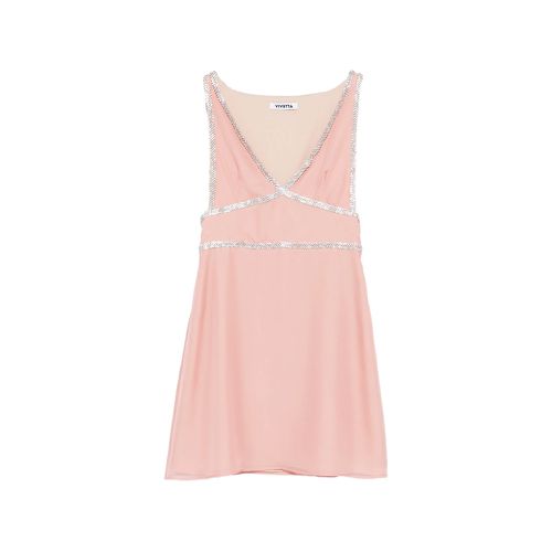 V-neck Mini Dress