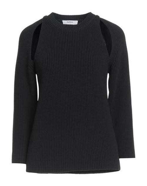 Woman Sweater Black Size 4 Cotton, Polyamide