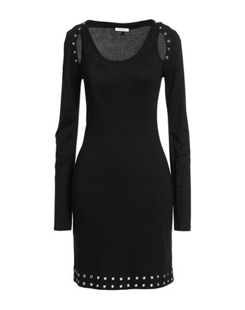 Woman Mini dress Black Size 1 Viscose, Elastane