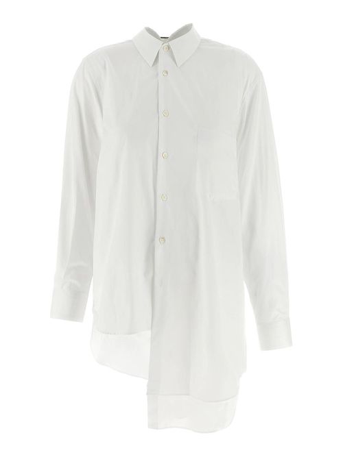 Asymmetric Hem Shirt