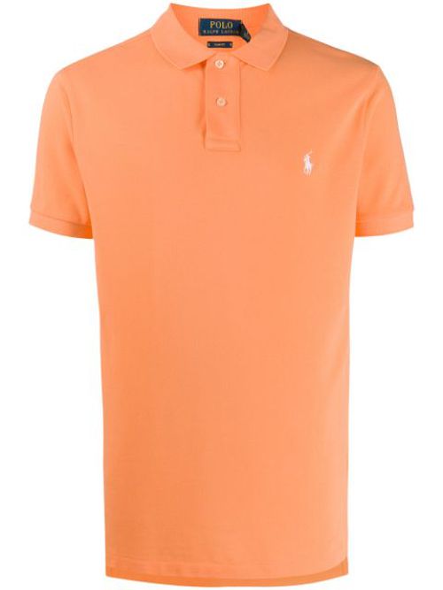 Embroidered logo polo shirt