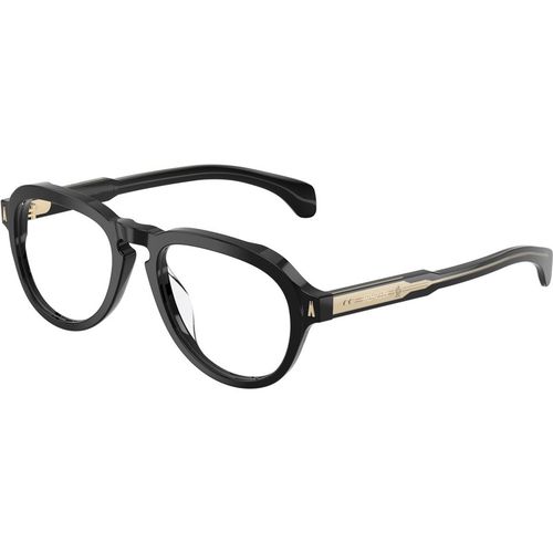 Moncler Uniseks Moncler ME2009U 3001 Optische monturen Acetaat Zwart Transparant Piloot Normaa