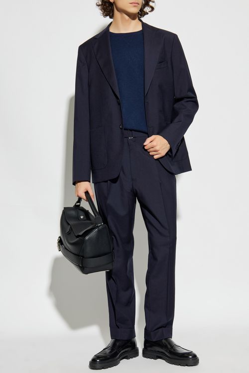 Wool Blazer ‘Arthus’, Men's, Navy Blue