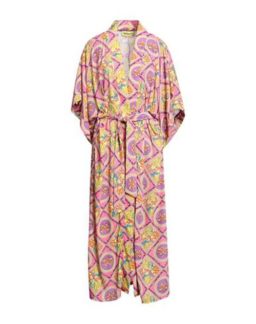 4giveness Woman Overcoat & Trench Coat Fuchsia Size ONESIZE Polyester