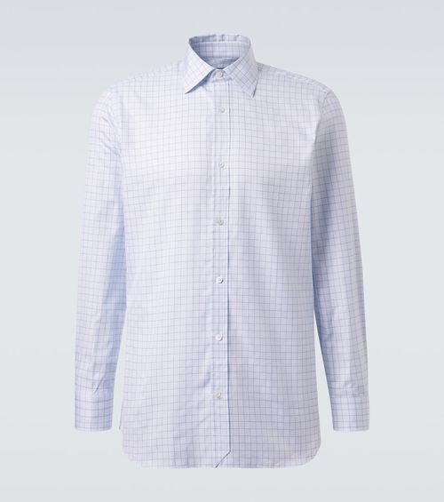 Checked cotton shirt