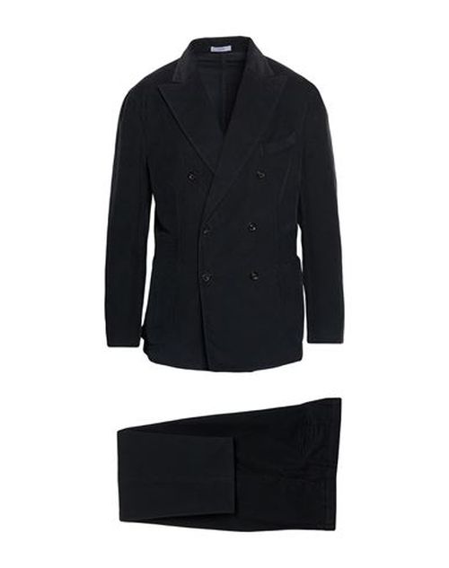 Man Suit Black Size 40 Cotton, Modal, Elastane