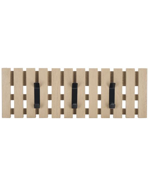 Cato 3-Hook Wall Mount Coat Rack