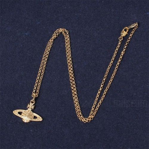 Mini Bas relief Orb-pendant necklace
