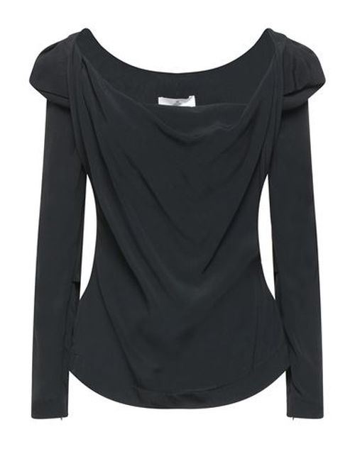 Woman Top Black Size 2 Viscose