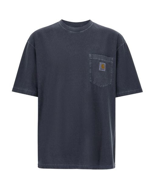 Organic Cotton Pocket T-Shirt — Navy