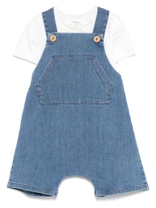 Denim dungarees - Blue
