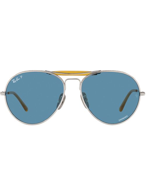 Aviator-style sunglasses - Silver