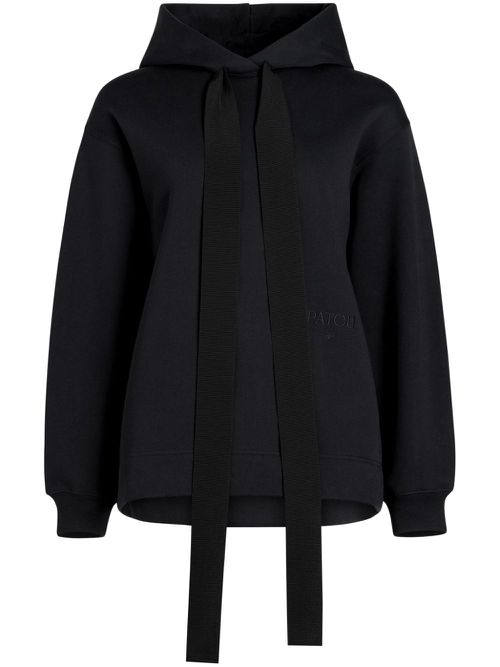 Medallion hoodie - BLACK